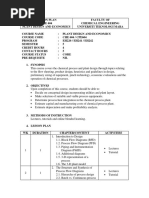 Lesson Plan CHE 604 Sept 2014 (1) Plant Design