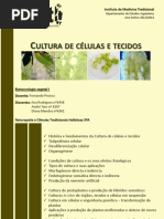 Cultura de Células e Tecidos