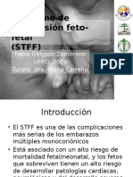 SD Transfusion Feto Fetal