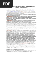 Download Sejarah Perkembangan Peternakan Sapi Perah Di Indonesia by demas saputro SN306534087 doc pdf