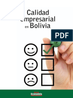 Calidad Empresarial en Bolivia