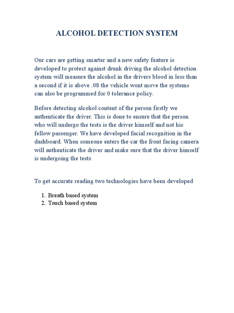 Alcohol Detection Systems >> Alcohol Detection Systems 2020 Upcoming Car Release Alcohol Detection Systems >> Alcohol Detection Systems 2020 Upcoming Car Release