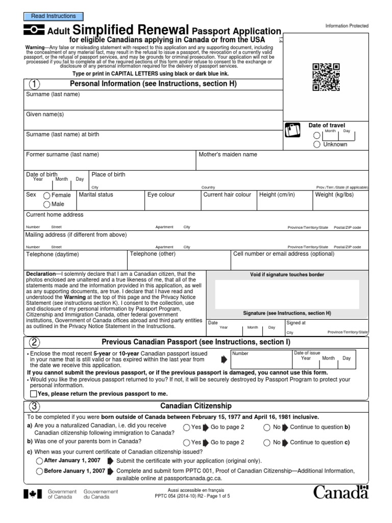 Canadian Passport Application Passport Debit Card