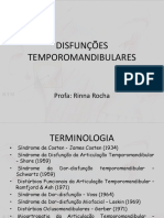 Aula 4 Desordens Temporomandibulares