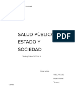 Trabajo de Salud Publica Estado y Sociedad