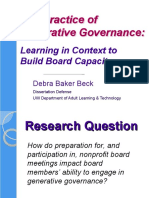 Debra Baker Beck: Dissertation Defense UW Department of Adult Learning & Technology