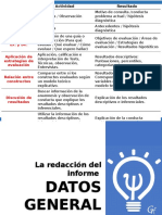 Redacción Del Informe. Área Vocacional. Amate