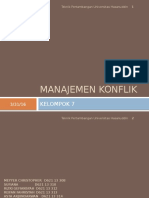 7-Manajemen Konflik