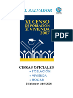 VI Censo de Población v de Vivienda 2007