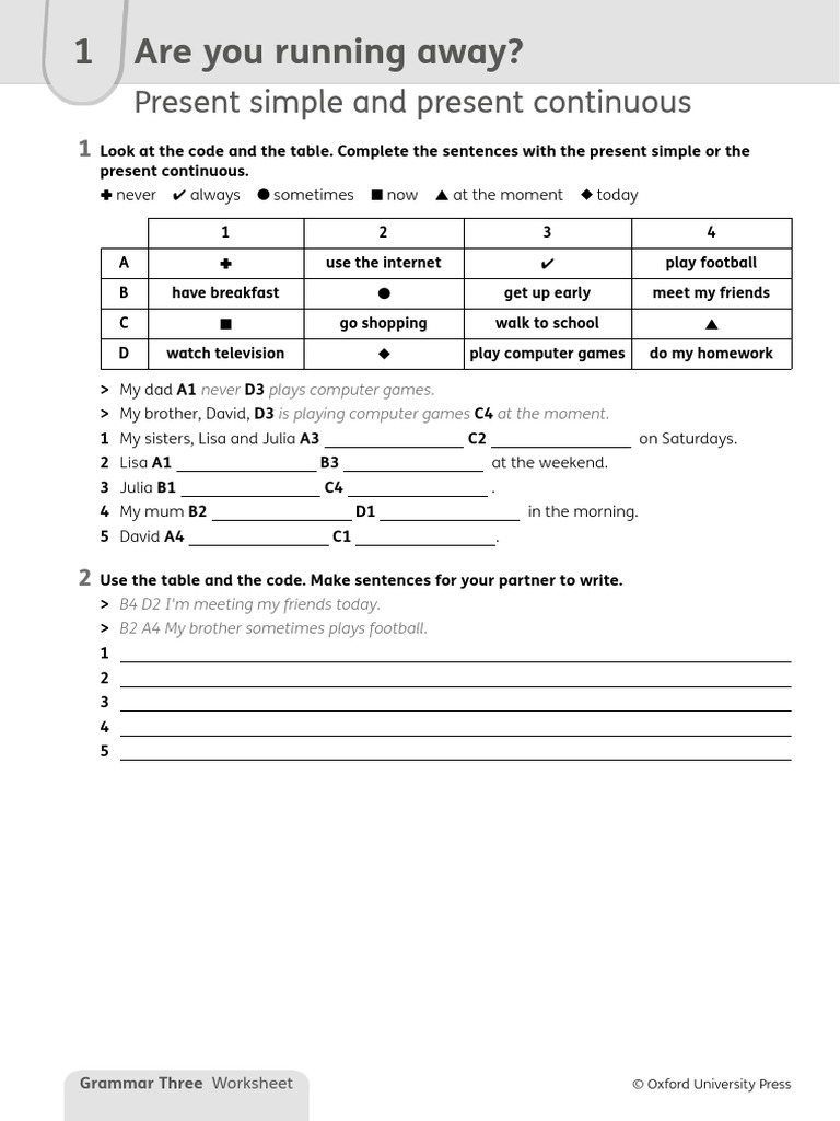 grammar worksheets 3 grammar languages
