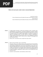 Palcos de Inovação Social Atores Em Movimento(s)