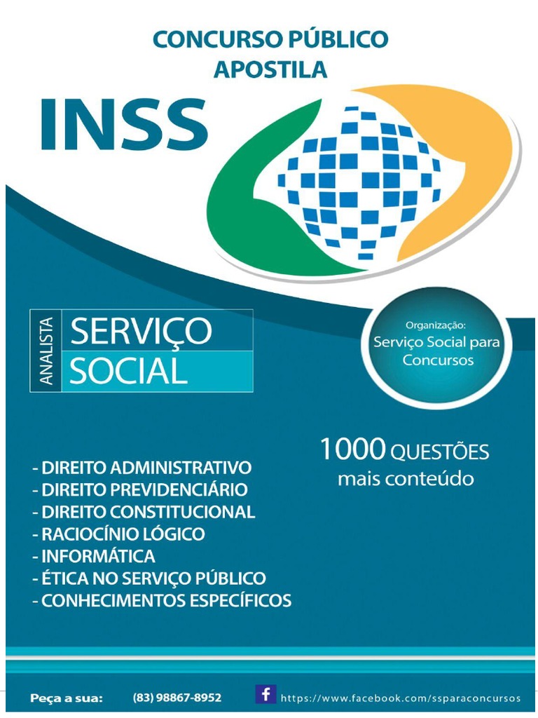 Apostila de Serviço Social para Concursos | PDF | Administração pública ...
