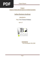 Download Impact of Agricultural Sector on Indian Economy by Amit Dandapath SN30657023 doc pdf