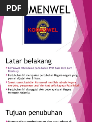 KOMENWEL Sejarah  PDF