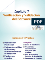 Capítulo 7 (2P) - Verificación y Validación Del Software