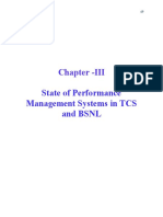 State of Performance Management Systems in TCS and BSNL