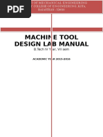 Download Machine Tool Design Lab Manual by RohitGupta SN306580128 doc pdf