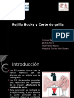 Rejilla Bucky y Corte de Grilla