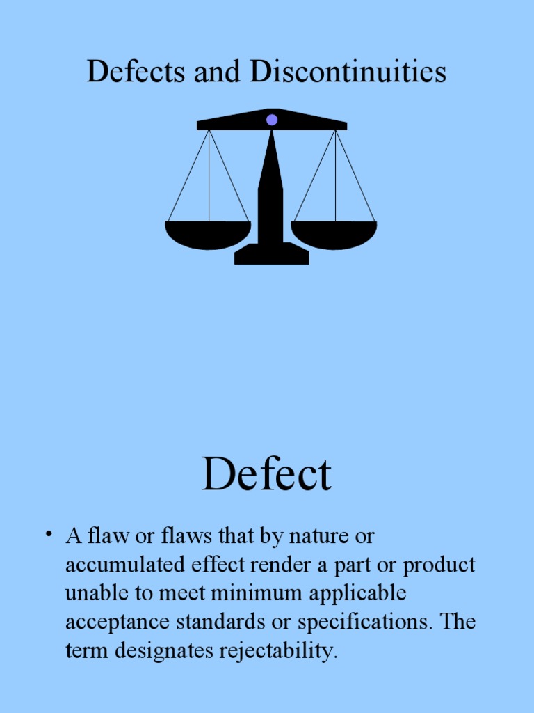 Weld Defects and Discontinuities PDF Crafts Welding