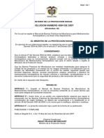 Manual de Buenas Prácticas de Laboratorio para Medicamentos Homeopaticos - RESOLUCIÓN 4594 DE 2007 PDF