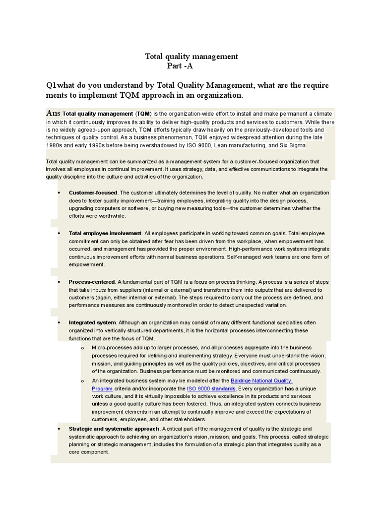 No Matter How You Define Quality >> Total Quality Management Docx Docx Benchmarking Quality Management No Matter How You Define Quality >> Total Quality Management Docx Docx Benchmarking Quality Management