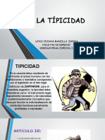 La Típicidad Penal