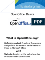 Open Office Basics