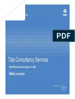 Tata Consultancy Services Tata Consultancy Services: Emncs in Practice