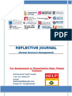 Download Reflective Journal by Muhammad Sajid Saeed SN306614841 doc pdf