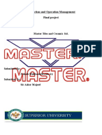 Production and Operation Management