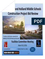 Council Rock Middle Schools Construction Bid Review