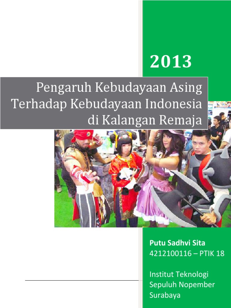 Contoh budaya barat yang positif picture