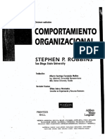 LIDERAZGO - Comportamiento Organizacional Autor Stephen P Robbins Edi PDF