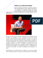 Caso Sokal PDF