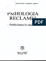 Psihologia Reclamei - Publicitatea in Afaceri - Maria Moldoveanu-Scholz, Dorina Miron PDF