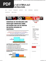 Exercícios de Vestibulares Com Resolução Comentada Sobre Aplicações Das Leis de Newton Em Blocos Apoiados Ou Suspensos _ Física e Vestibular