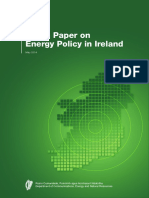 DCENR Paper On Energy Policy in Ireland