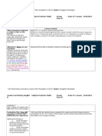USF Elementary Education Lesson Plan Template (S 2014) Name: Meaghen Randolph