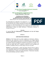 Inparques ) ) ) ) ) ) Plan de Ordenacion Parque Morrocoy ) ) ) ) ) PDF