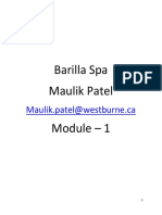 Barilla Spa PDF