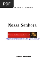 Fulton Sheen - Nossa Senhora