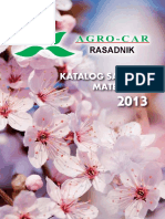Katalog Voćnih Vrsta AGRO CAR 2013