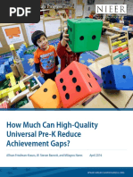 Download How Much Can High-Quality Universal Pre-K Reduce Achievement Gaps by Center for American Progress SN306660712 doc pdf