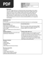 flight unit plan pdf