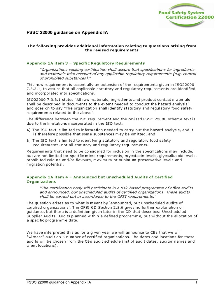 guidanceonappendixia.pdf Audit Technology