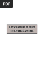 Evacuateur de crues et ouvrages annexes