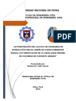 Automatizacion Del Diseño Biaxial de Columnas de Concreto