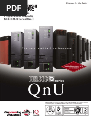 Mitsubishi Programmable Controllers Melsec Q Series Qnu Pdf Computer Data Storage Random Access Memory