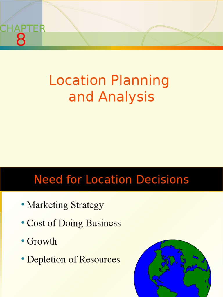 Location Planning and Analysis Guide | PDF | Strategic Management ...