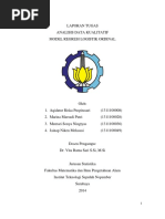 Download Laporan Regresi Logistik Ordinal by Klinik Radiologi SN306676285 doc pdf